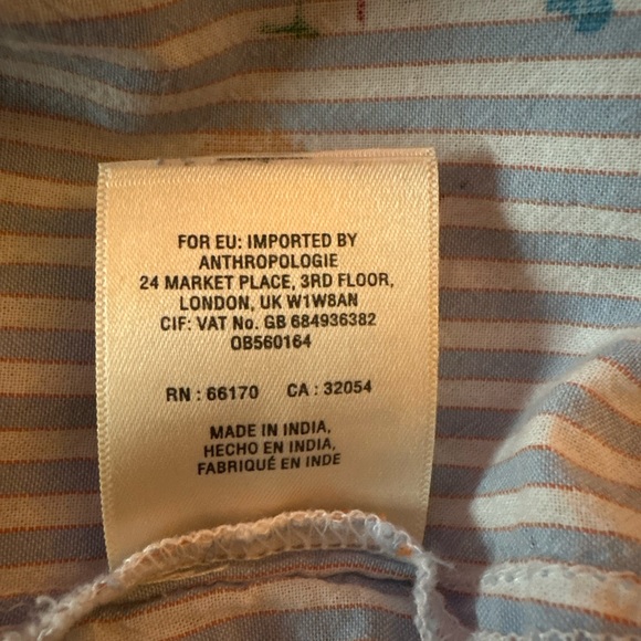 Anthropologie Holding Horses Paint
Splatter Oversized Boho Tunic Top Shirt - Picture 9 of 9